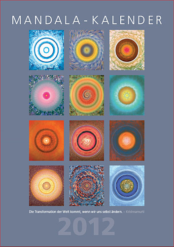 Kalender Mandala Deckblatt