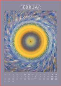 Kalender Mandala Februar